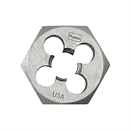 Hanson High Carbon Steel Hexagon 1-7/16" Across Flat Die 14mm-2.00 6952
